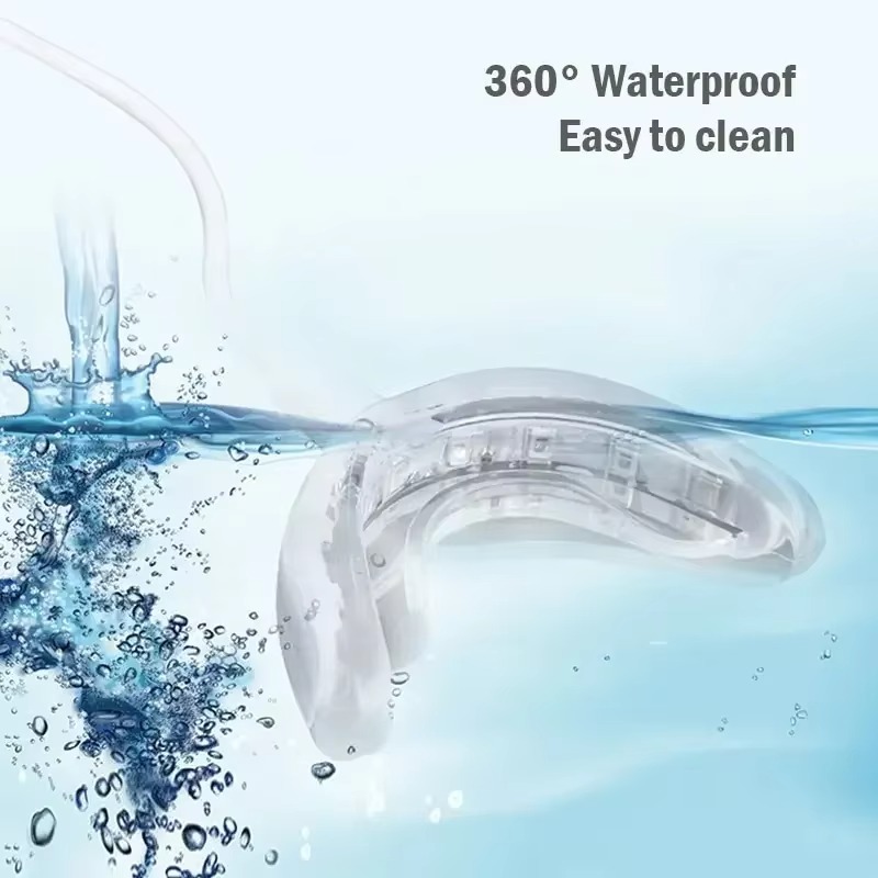 Teeth Whitening With Trays - Intelligente LED-Blaulichtlampe, tragbares USB/iPhone/Android-Ladegerät, Zahnaufhellungslampe, Zahnfleischschutz