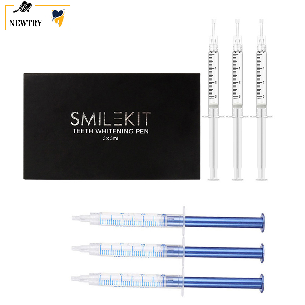 Teeth Whitening With Peroxide - Zahn aufhellung sgel mit Boutique-Geschenk box