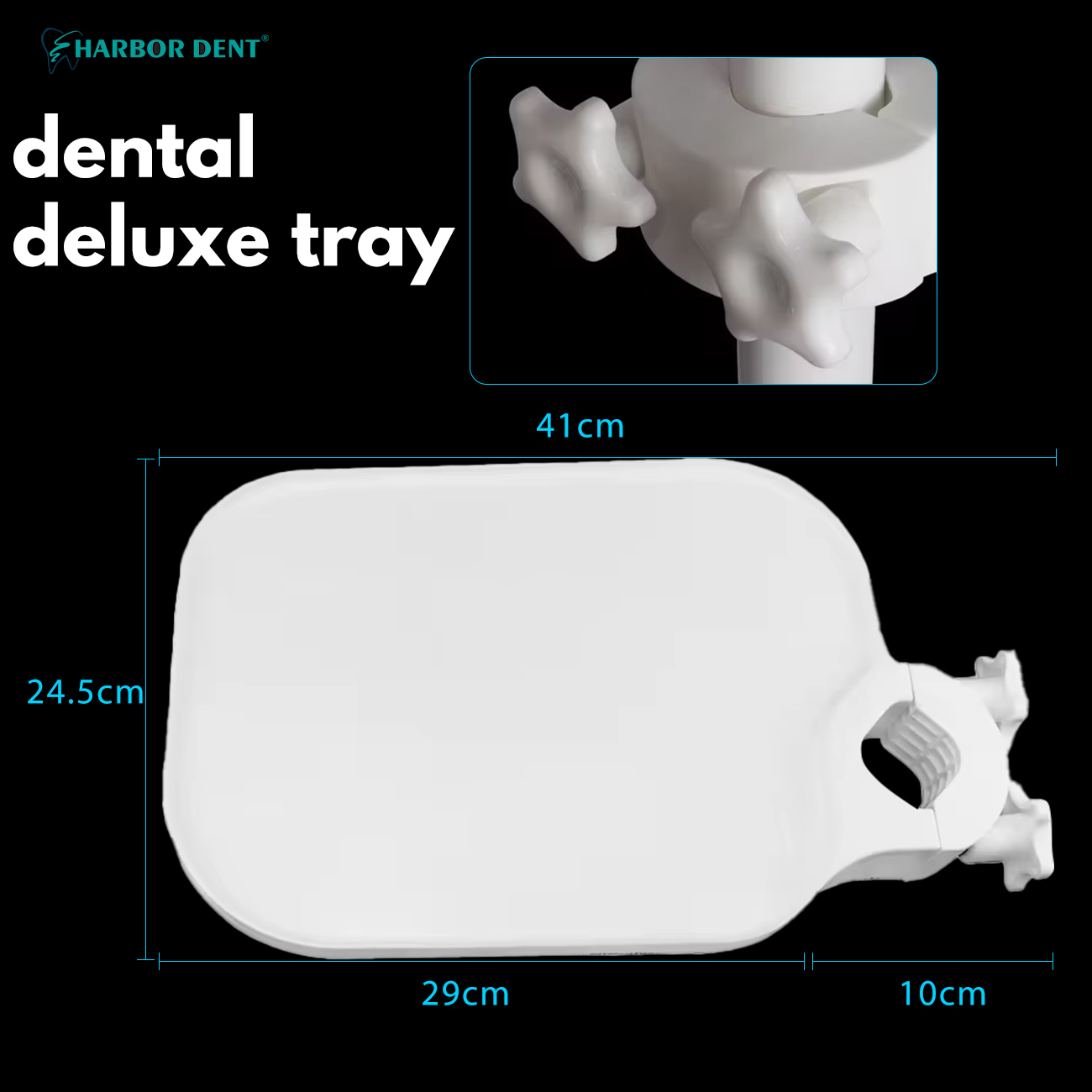 Teeth Whitening Tray - 1pc Dental Kunststoff Scaler Stuhl Regal