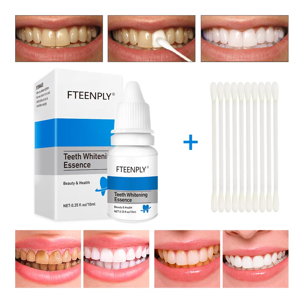 Teeth Paint Whitening - FTEENPLY Zahnaufhellung Essenz Pulver Mundhygiene Reinigungsserum