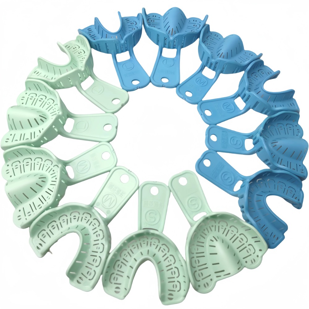 Teeth Whitening Tray - 6 Teile/satz Dental Abdruck Kunststoff Tablett