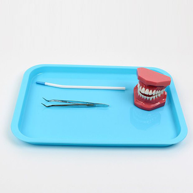 Teeth Whitening Tray - 1 Stück Dental-Verbrauchsmaterialien Farbraster-Sortiertablett, Kunststoff-Sortiertablett, Aufbewahrungstablett,