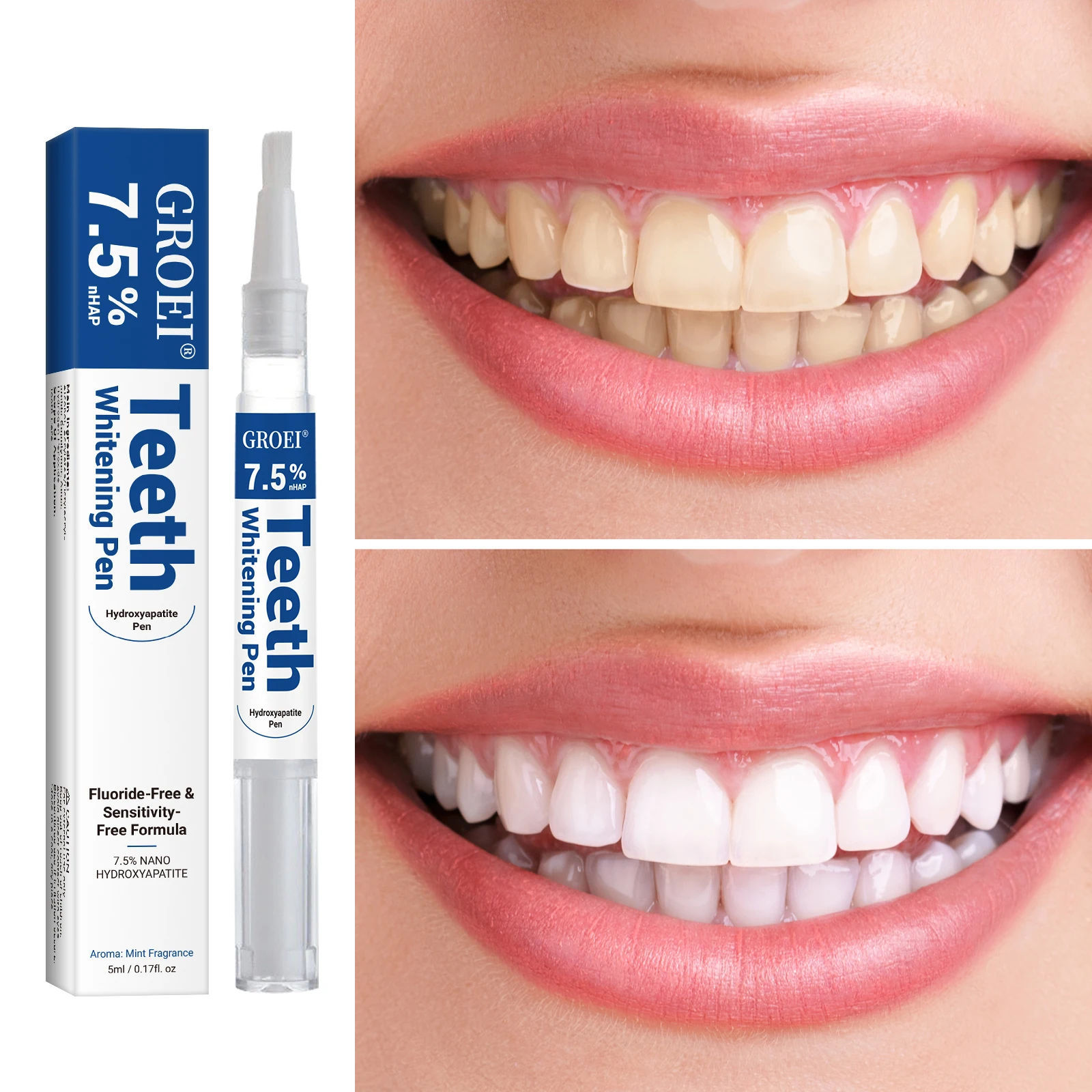 Hydroxyapatite Zahnaufhellungs – Teeth Paint Whitening Bewertung und Preis