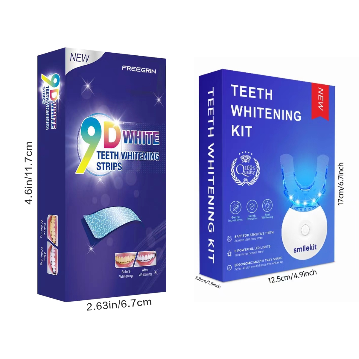 Zahnaufhellungs-Set – 5 x LED- – Teeth Whitening With Peroxide Bewertung und Preis
