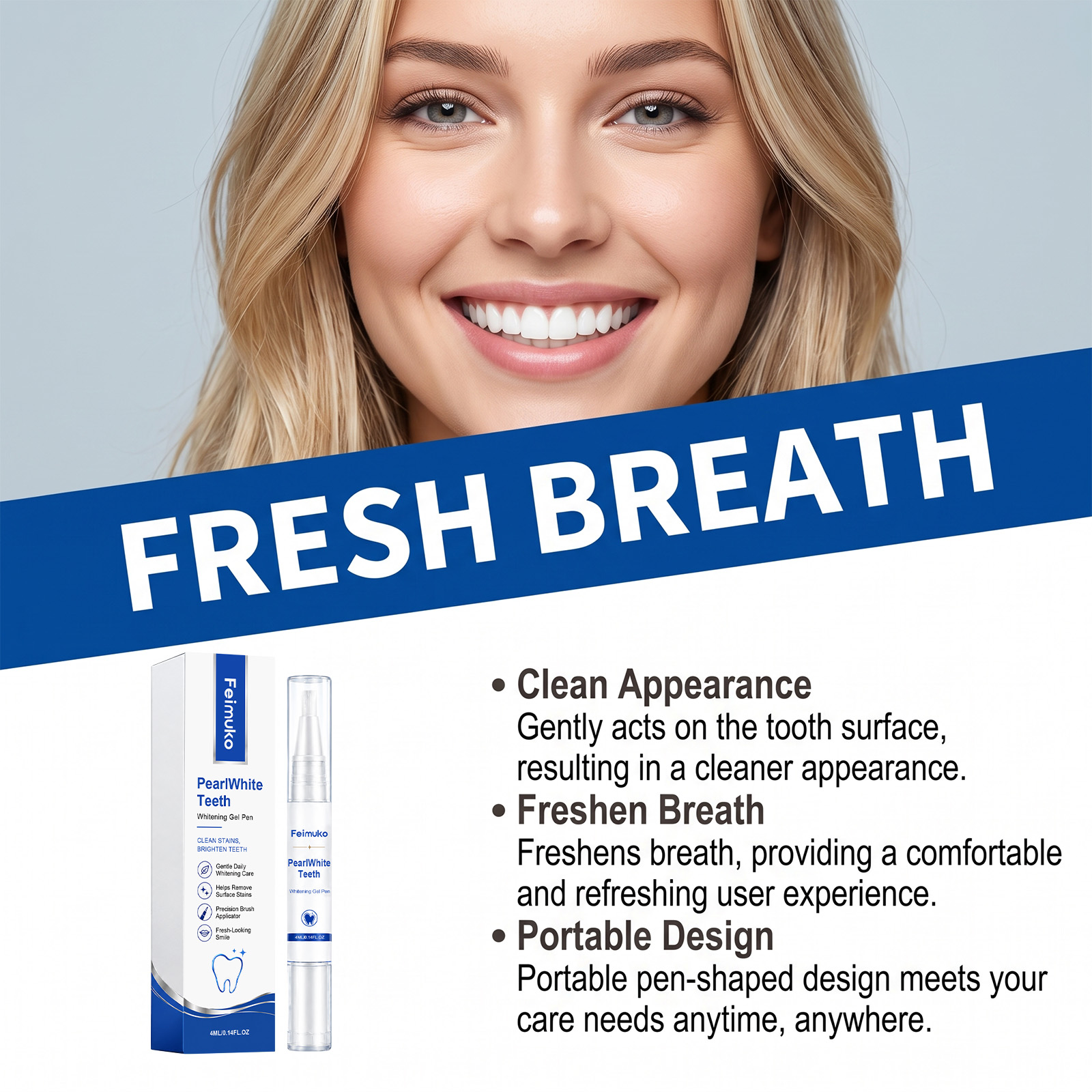 Tragbarer Zahnaufhellungs-Gels – Teeth Whitening With Peroxide Bewertung und Preis