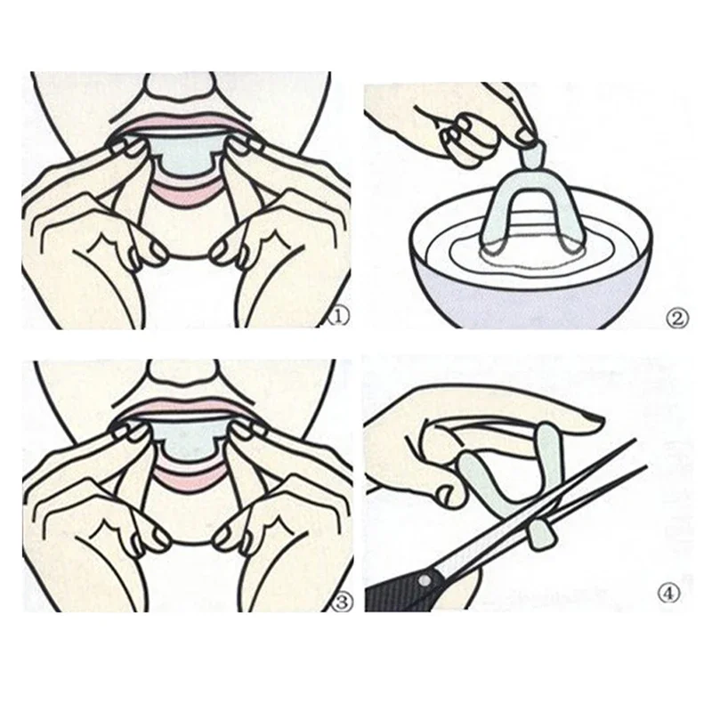 10 Stück Silikon-Mundschutz Za – Teeth Whitening Tray Bewertung und Preis