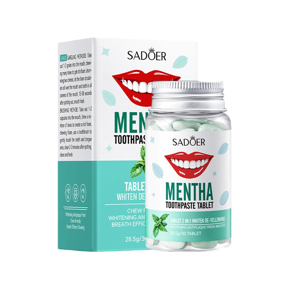 Feste Minz-Zahnpasta-Tabletten – Teeth Whitening Levels Bewertung und Preis